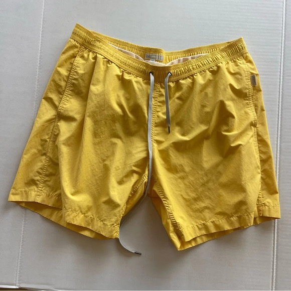Onia Charles 5" Short Resort Yellow Men size XL - Picture 3 of 12